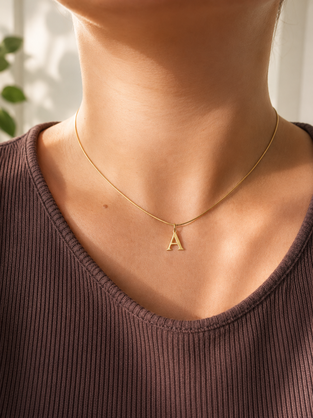 Mila Letter Charm