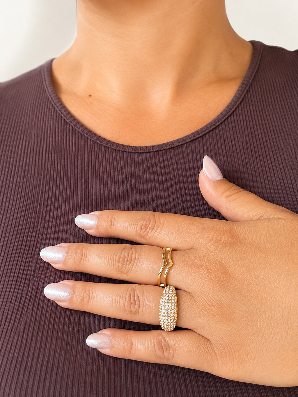 Meja Wave Ring