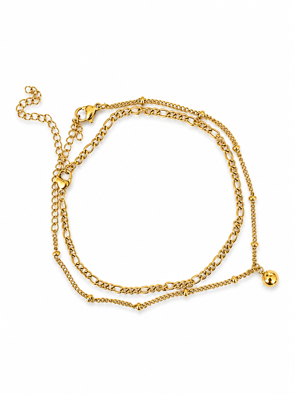 Double Bead Anklet