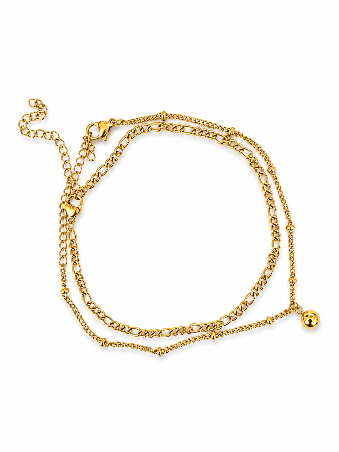 Double Bead Anklet